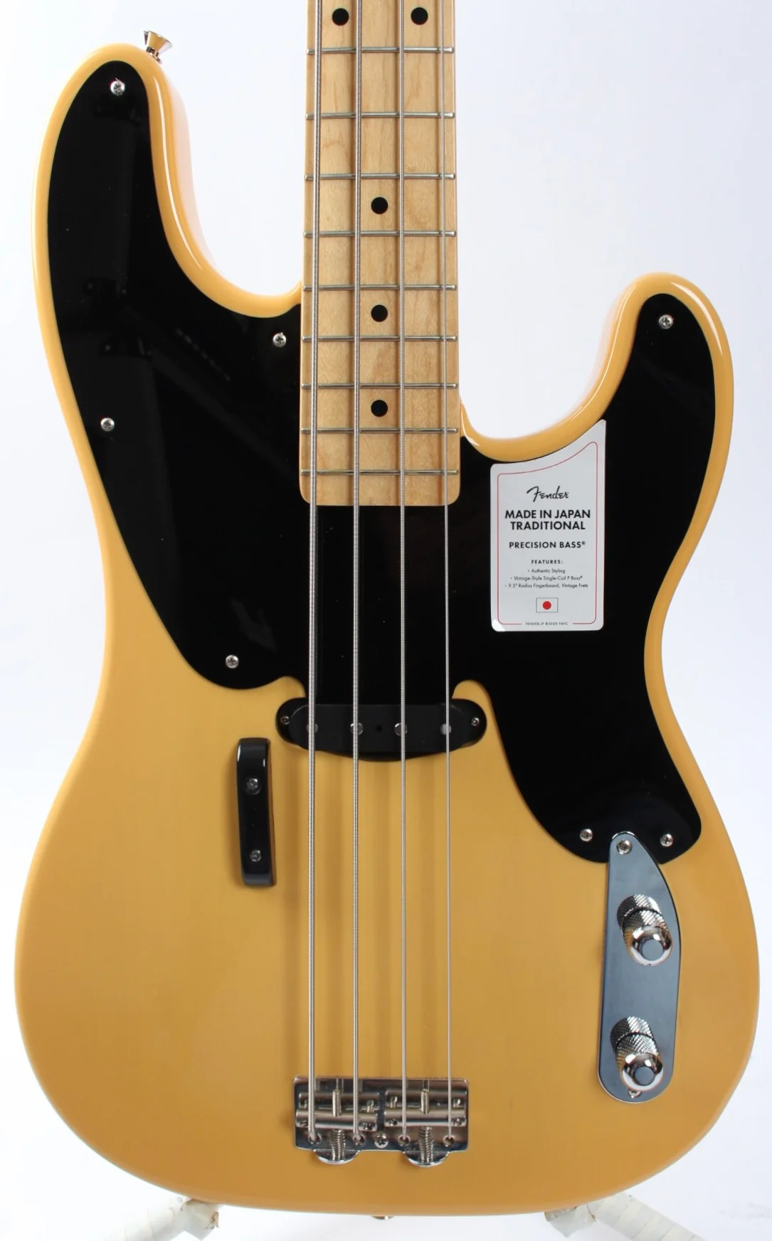 2023 Fender 50's Precision Bass Traditional II butterscotch blonde - Image 2