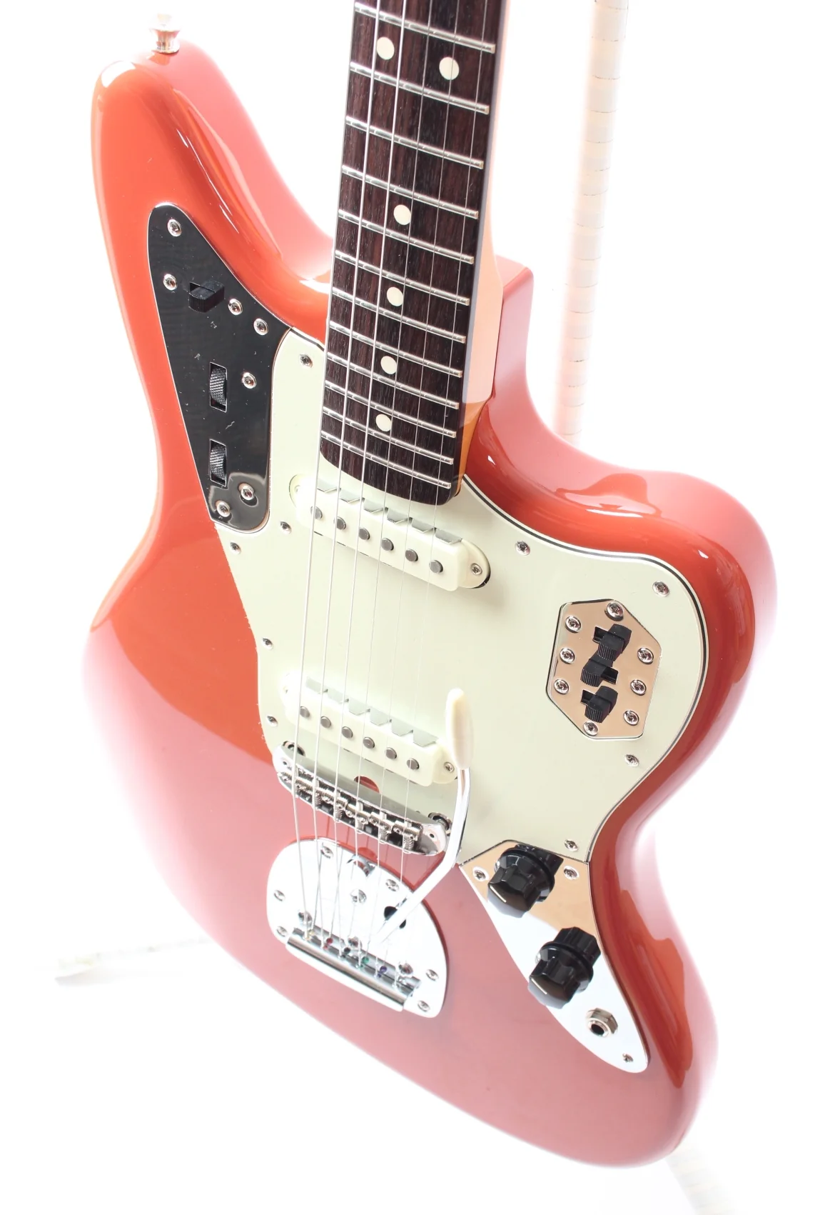 2023 Fender Jaguar Traditional II 60s FSR fiesta red - Image 3