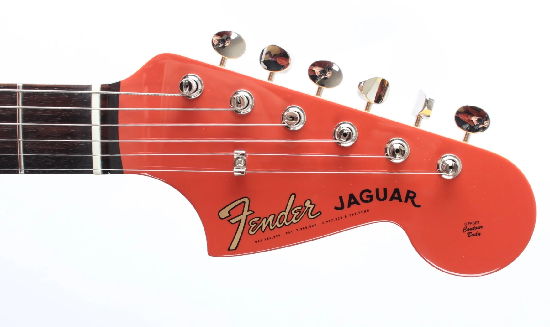 2023 Fender Jaguar Traditional II 60s FSR fiesta red - Image 5