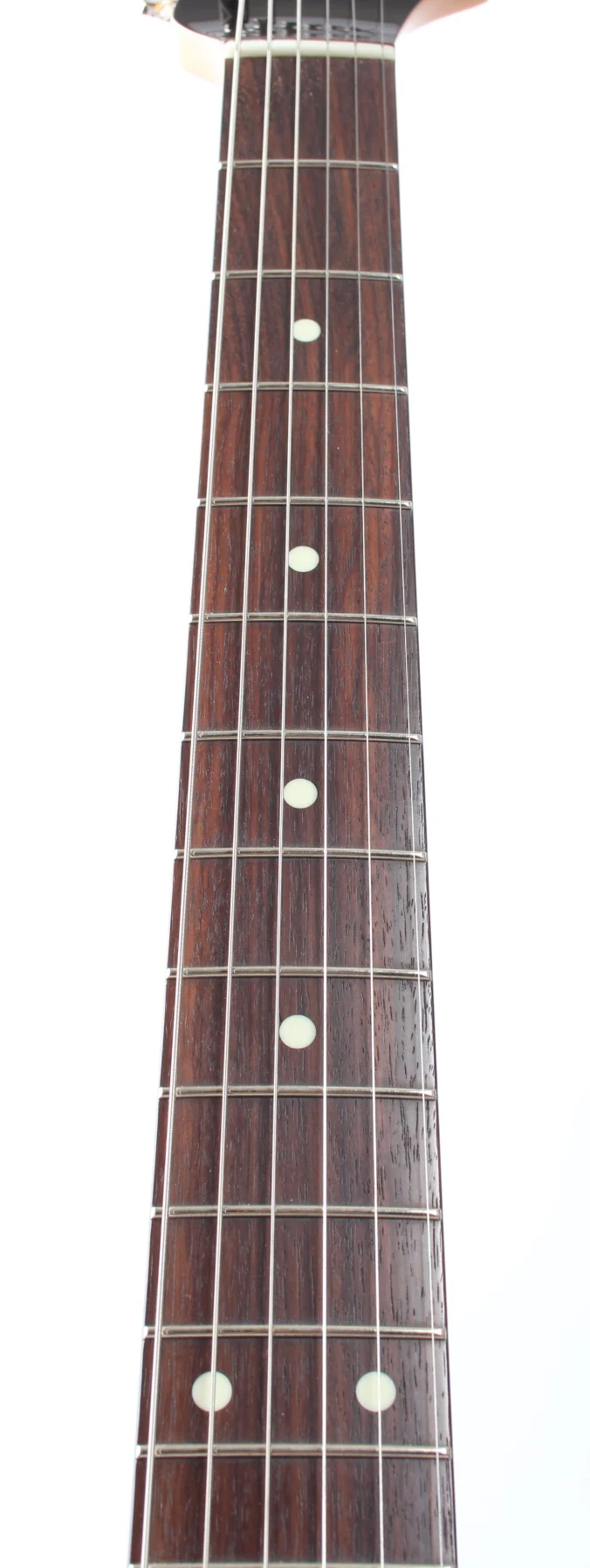 2023 Fender Stratocaster Traditional 60s II black matching headstock - Image 4