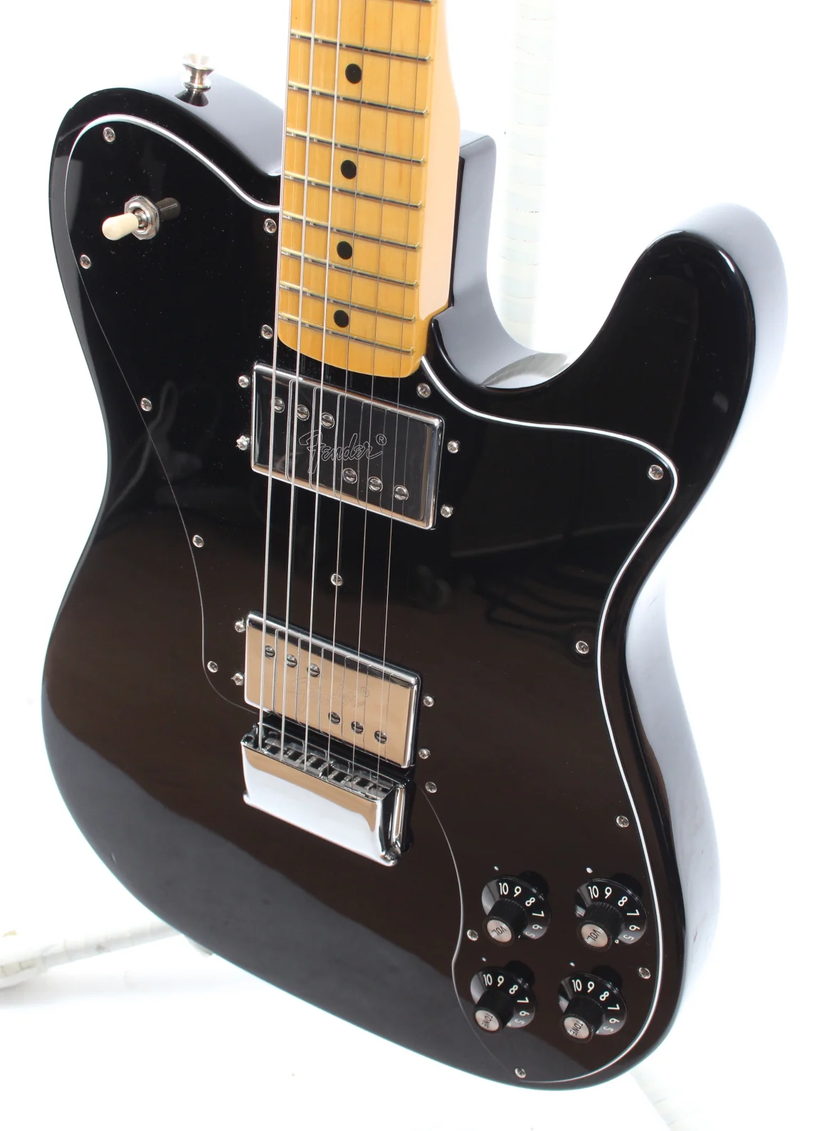 2023 Fender Telecaster Deluxe 75 American Vintage II Reissue black - Image 3