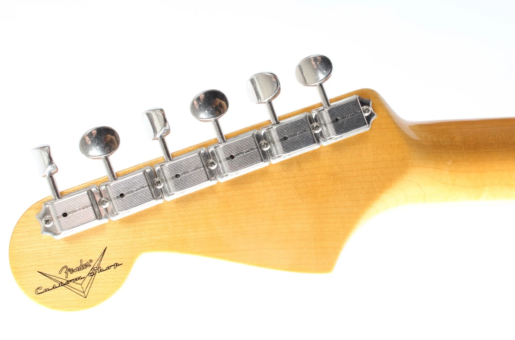 2023 Fender Vintage Custom 1959 Strat chocolate three-tone sunburst - Image 10