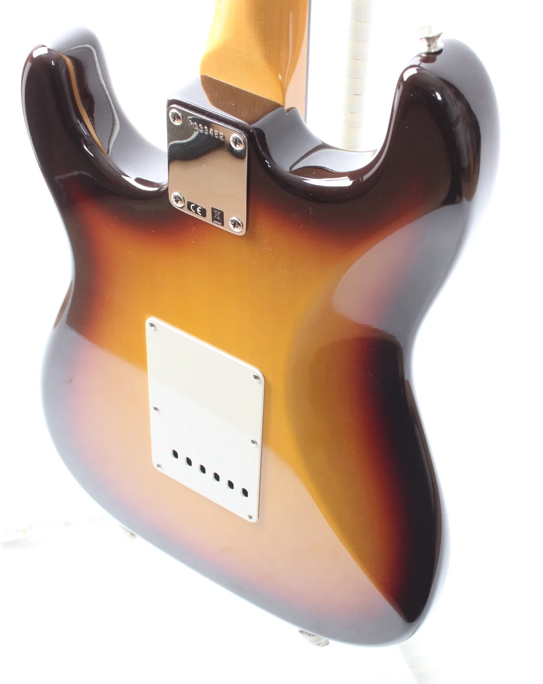 2023 Fender Vintage Custom 1959 Strat chocolate three-tone sunburst - Image 8