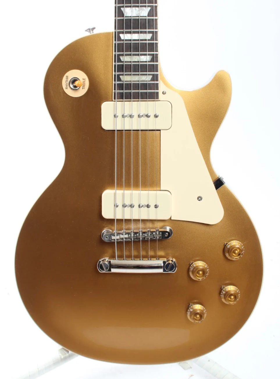 2023 Gibson Les Paul Standard 50s P-90 goldtop - Image 2