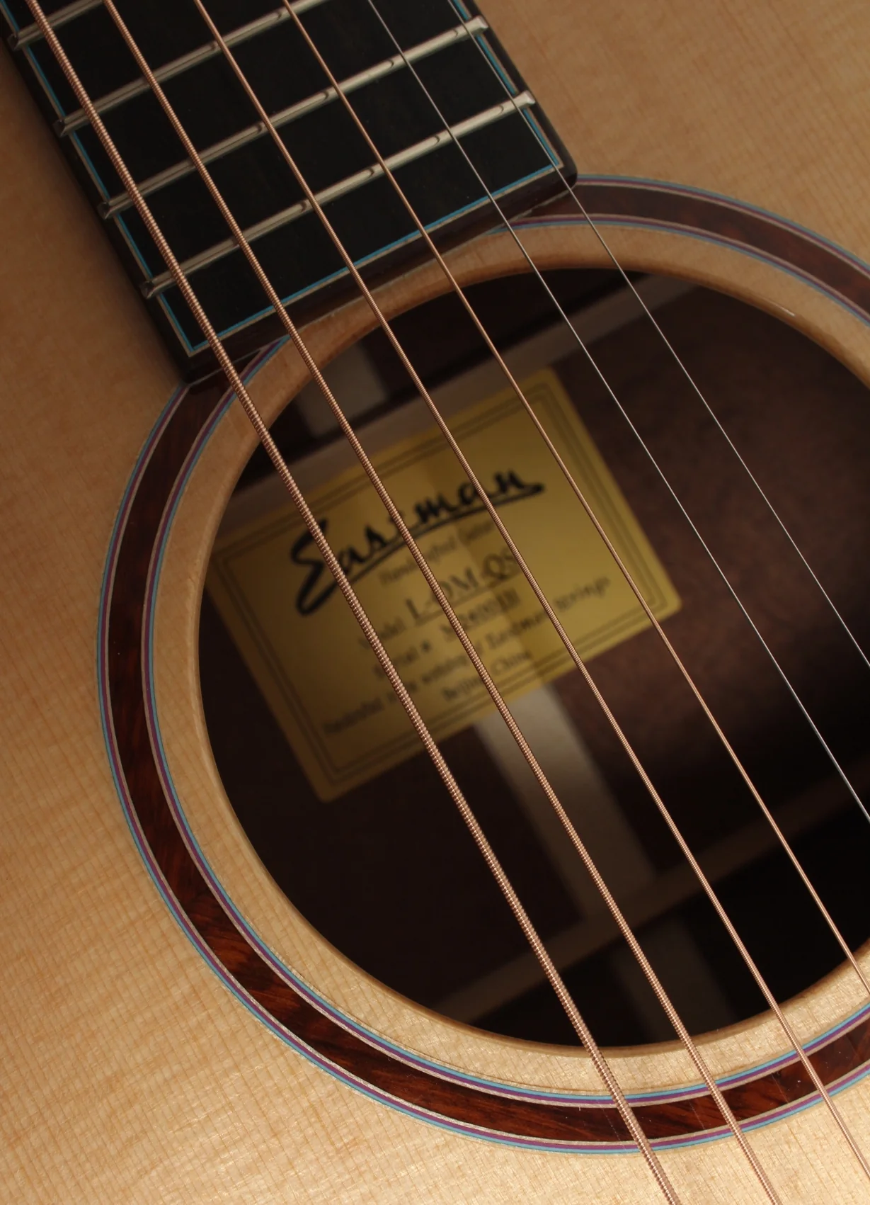 2024 Eastman L-OM-QS natural - Image 11