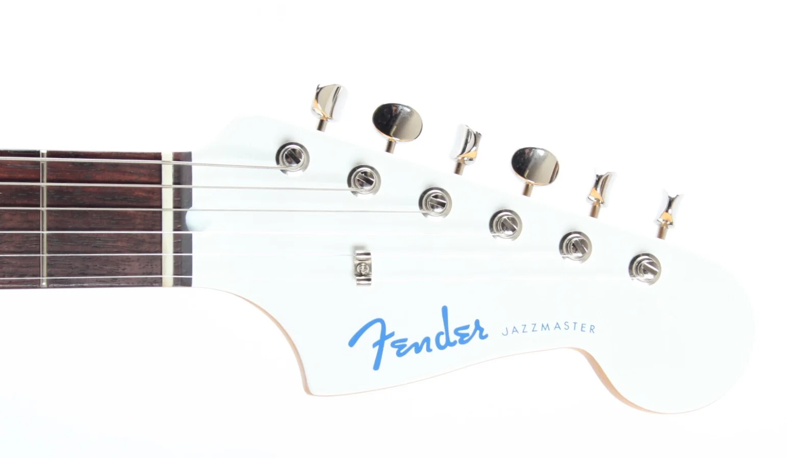 2024 Fender Jazzmaster Hybrid II LTD blanc - Image 5