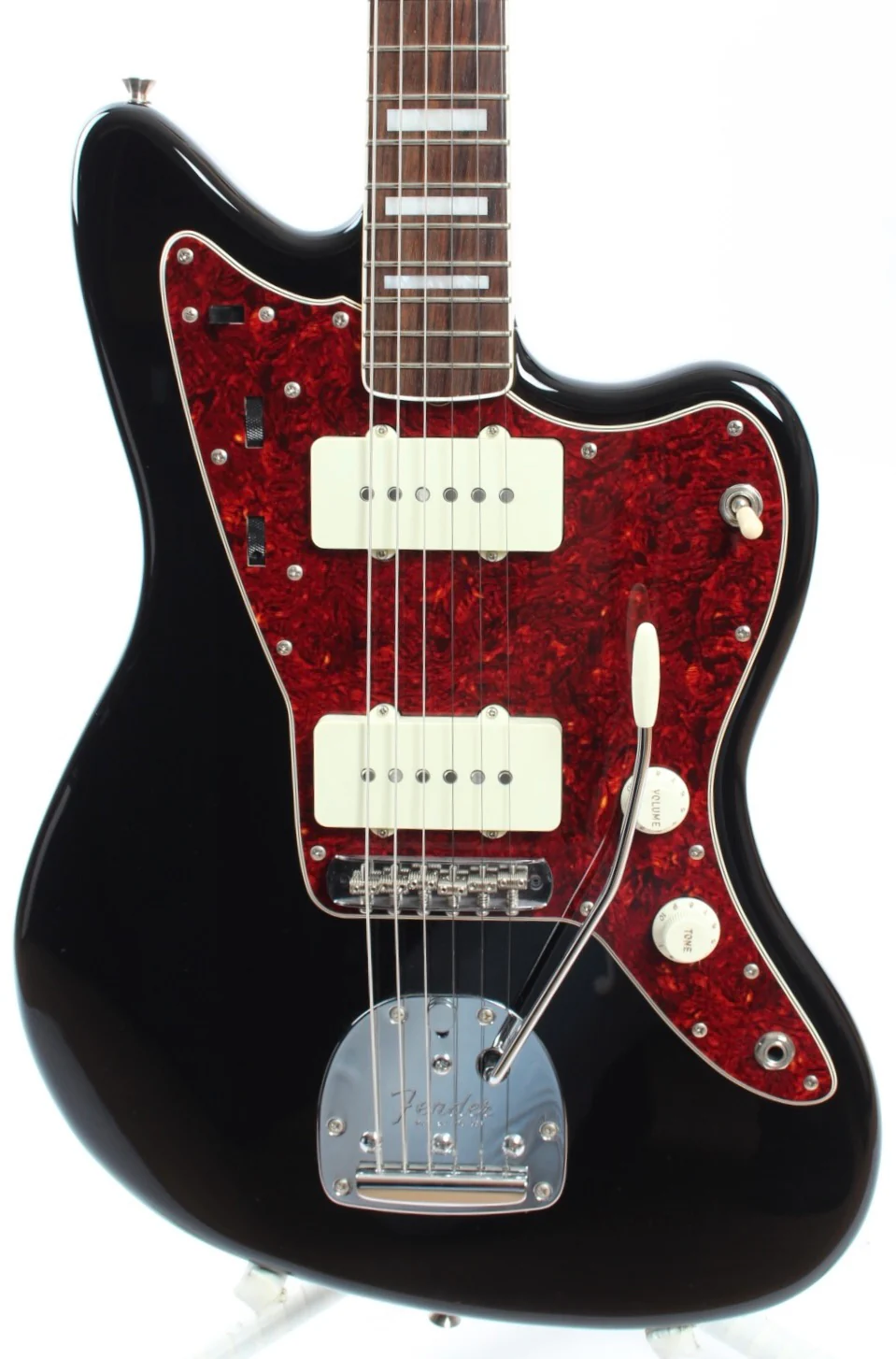 2024 Fender Jazzmaster Traditional 60s II block inlays black - Image 2