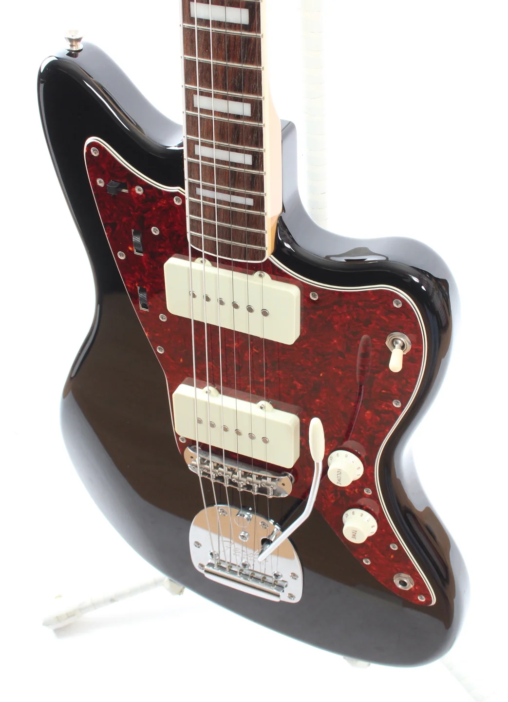 2024 Fender Jazzmaster Traditional 60s II block inlays black - Image 3