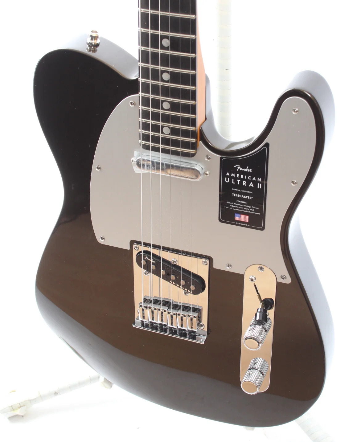 2024 Fender Telecaster American Ultra II texas tea - Image 3