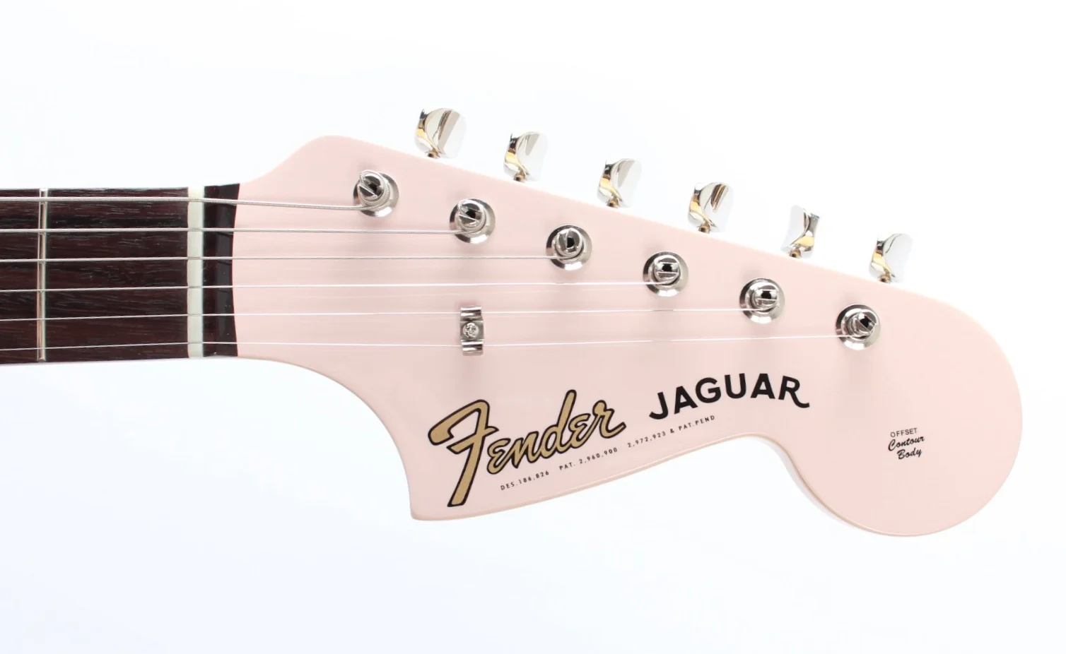 2025 Fender Jaguar 60s Traditional II FSR shell pink - Image 5