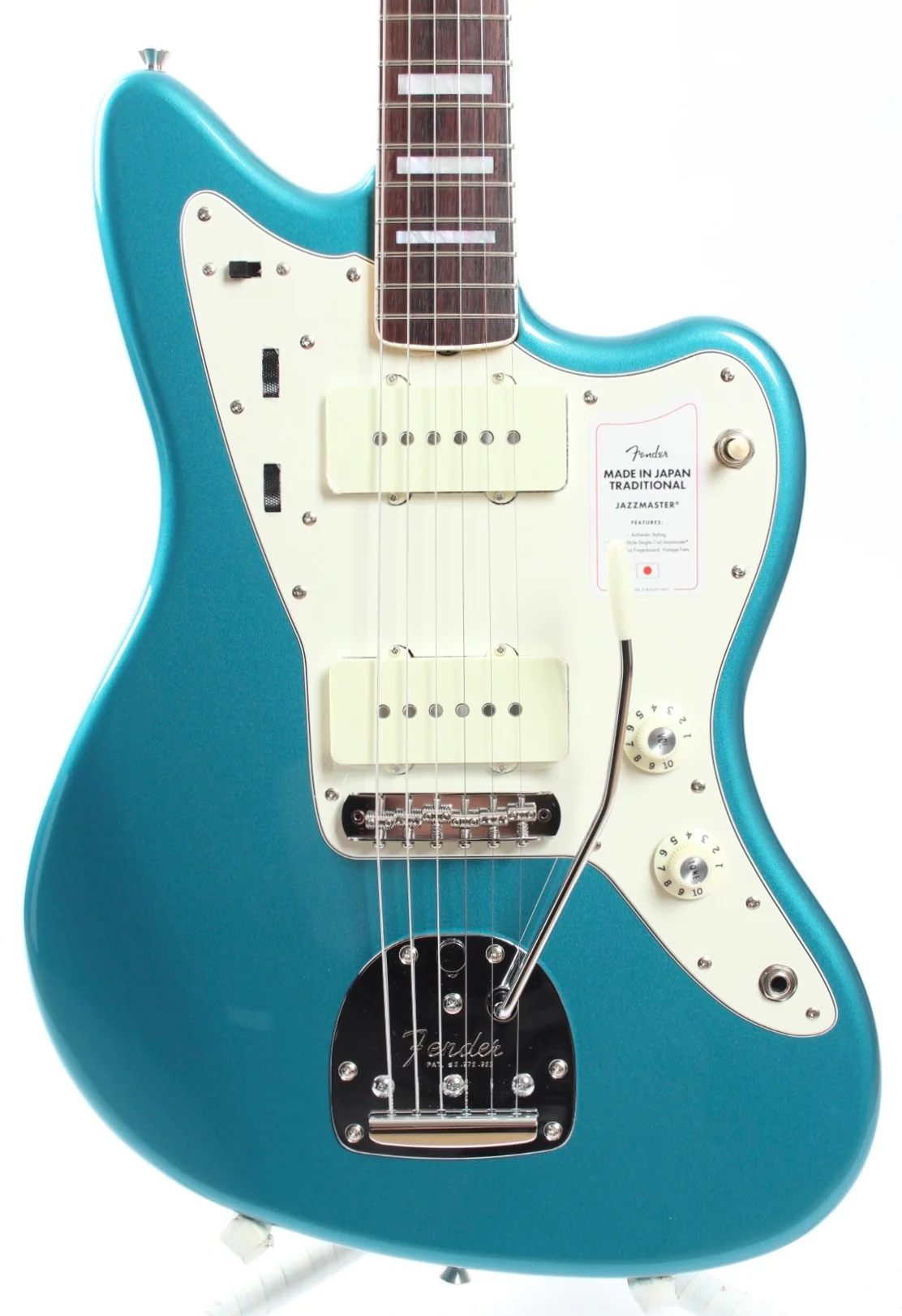 2025 Fender Jazzmaster Late 60s Traditional II ocean turquoise metallic - Image 2