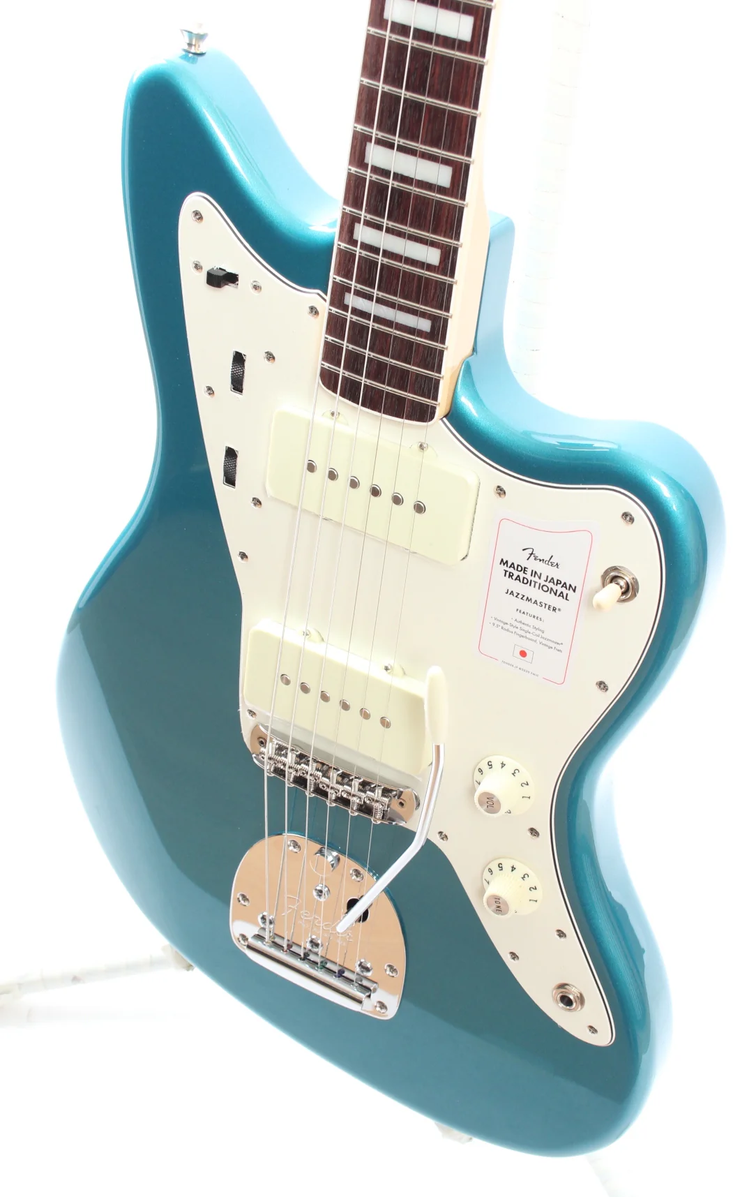 2025 Fender Jazzmaster Late 60s Traditional II ocean turquoise metallic - Image 3