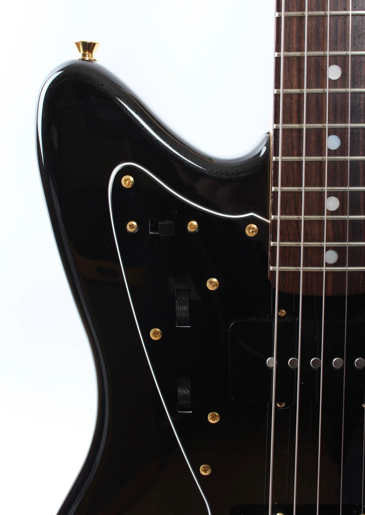 2025 Fender Jazzmaster Traditional II 60s black pearl - Image 12