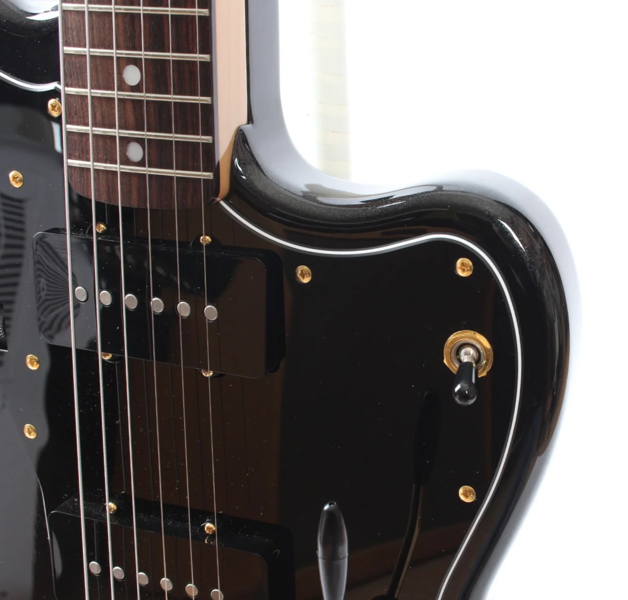 2025 Fender Jazzmaster Traditional II 60s black pearl - Image 13