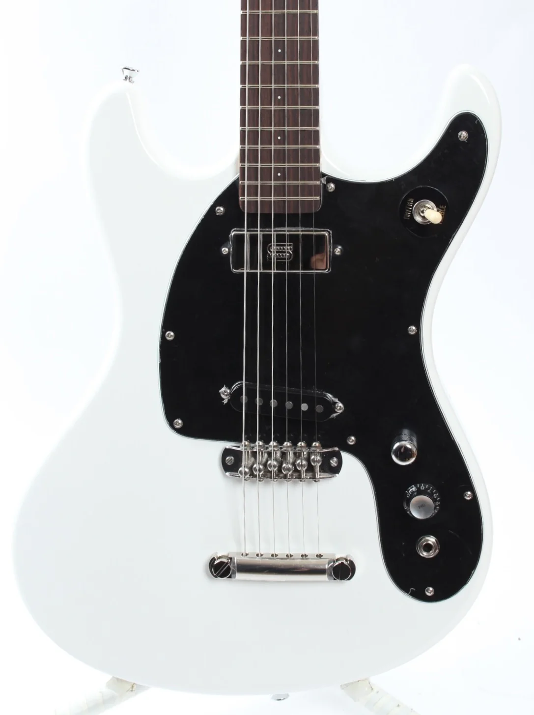 2025 Mosrite The Ventures Mark II Johnny Ramone Signature white - Image 2