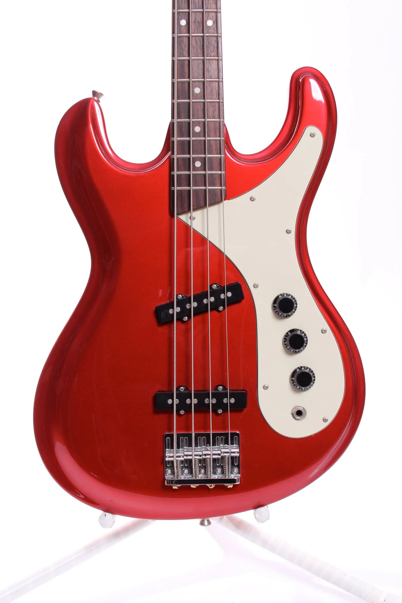 Aria Diamond DMB-380 Mosrite Bass candy apple red - Image 7