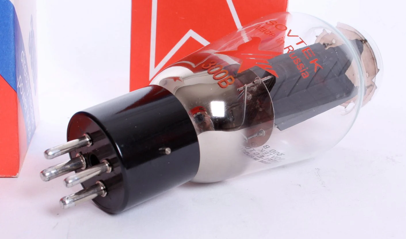 1995 Sovtek 300B NOS Tube Matching Duet 54MA / 5.8mA/V. - Image 4