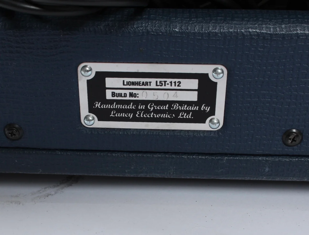 Ca. 2007 Laney Lionheart L5T-112 blue - Image 10