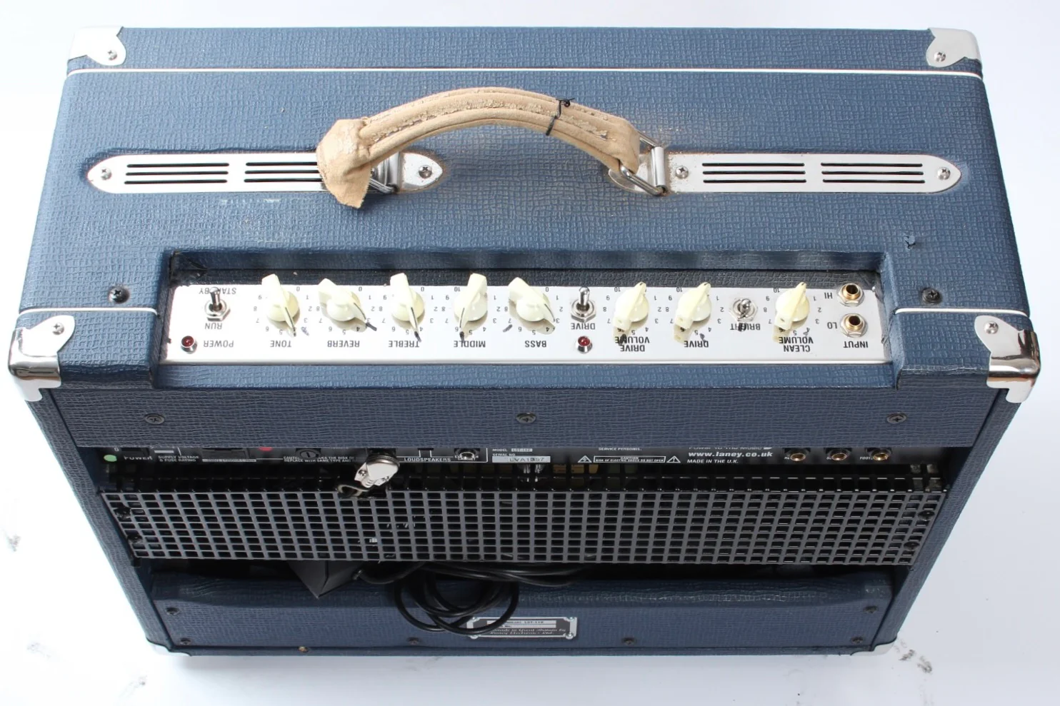 Ca. 2007 Laney Lionheart L5T-112 blue - Image 5