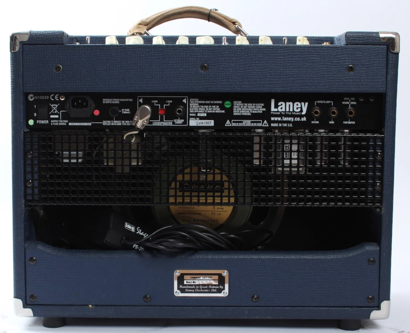 Ca. 2007 Laney Lionheart L5T-112 blue - Image 6