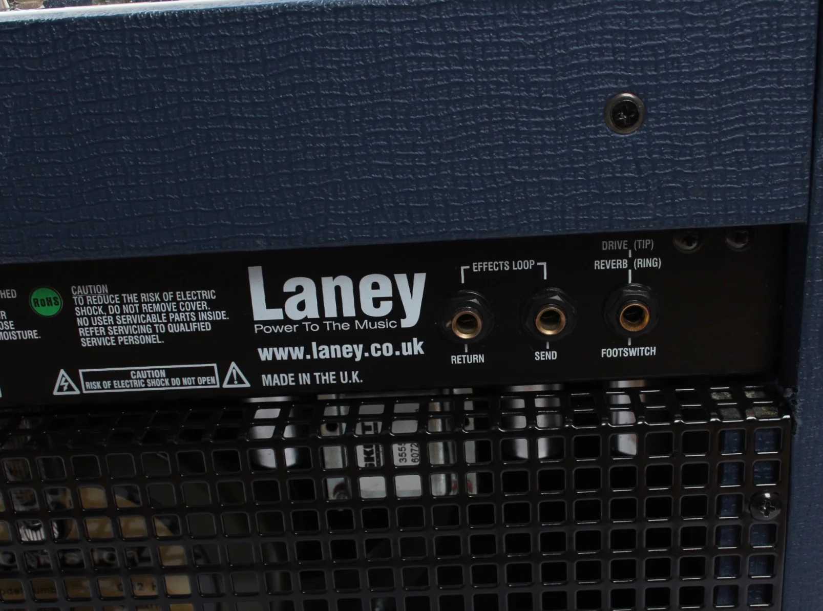 Ca. 2007 Laney Lionheart L5T-112 blue - Image 7