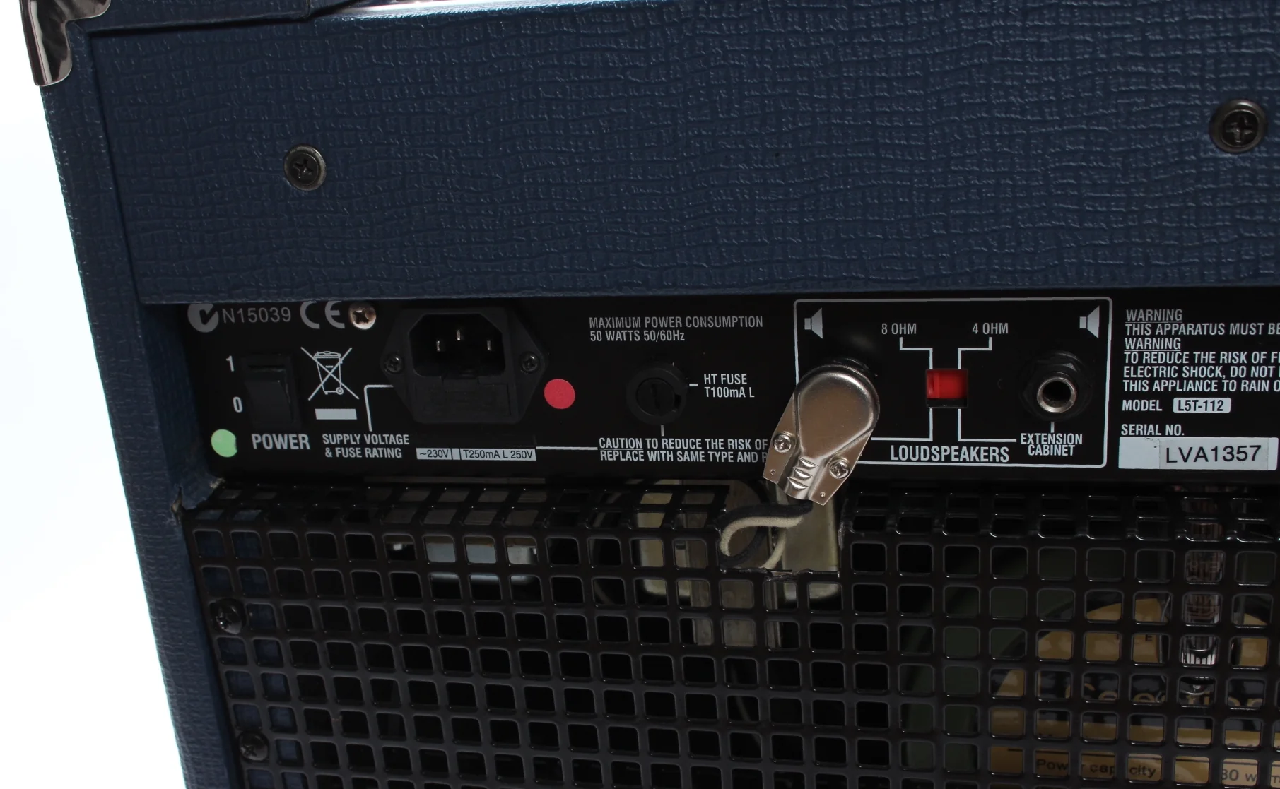 Ca. 2007 Laney Lionheart L5T-112 blue - Image 9