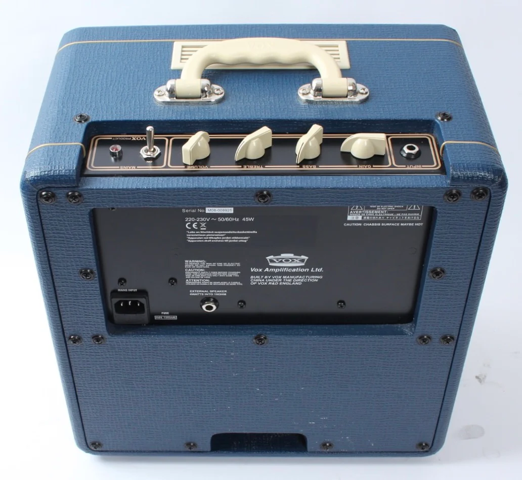 Ca. 2008 Vox AC4C1 blue - Image 4